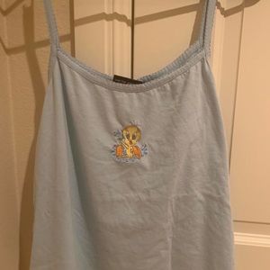 Looney Tunes Cami top. Size XL but can be tied to fit, condition like new :-)
